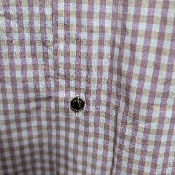 Ben Sherman Men's Checkered Button-Up Shirt Size 15 1/2 32-33 - Picture 5 of 12